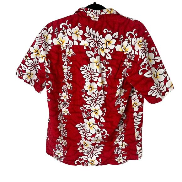 Vintage Blue Hawaii Brand Hawaiian Islands Button Shirt Mens Medium Tropical USA - Picture 5 of 7